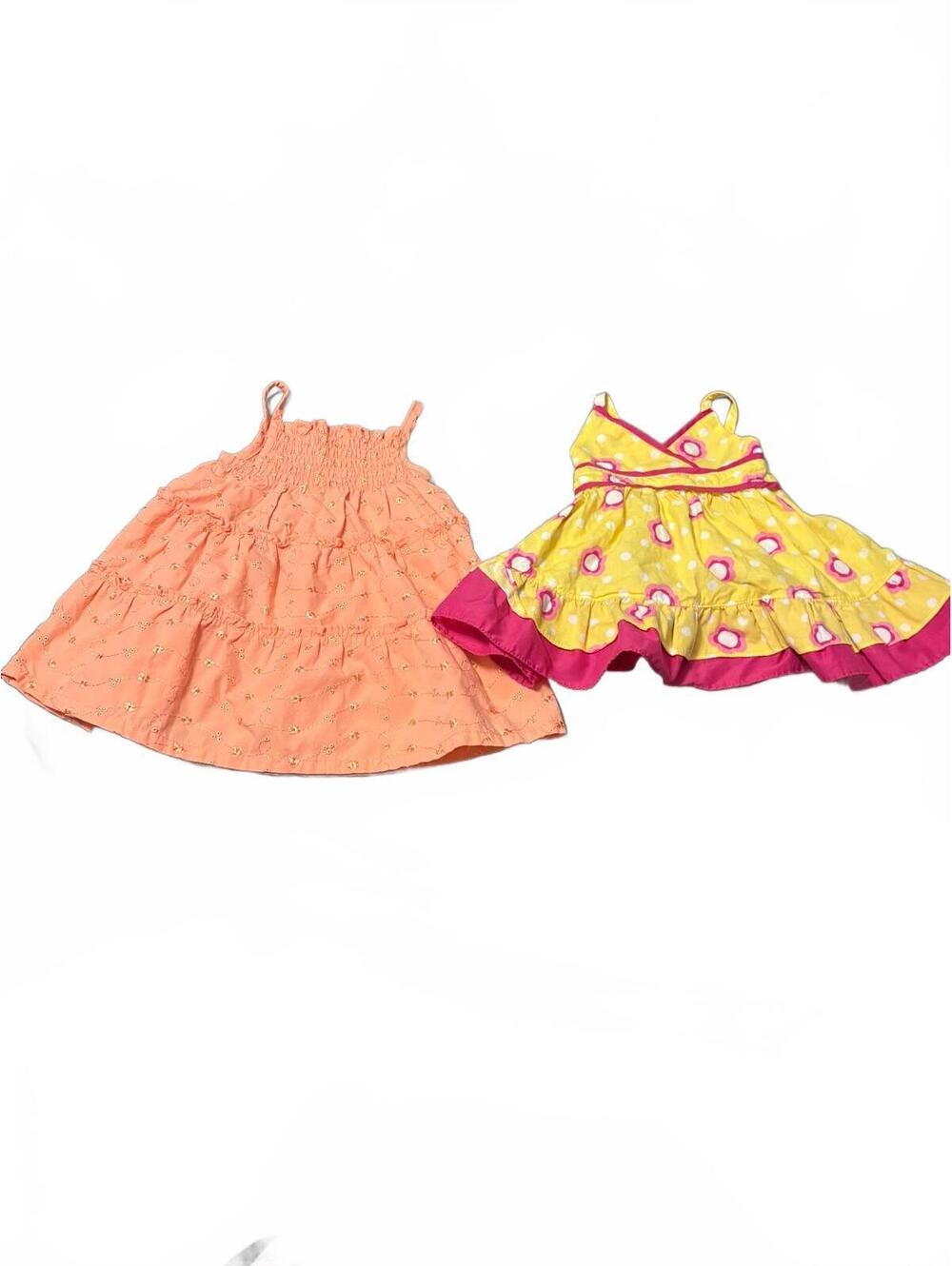 Baby Girls 2-Piece Summer Dress Set, 6-9 Months
